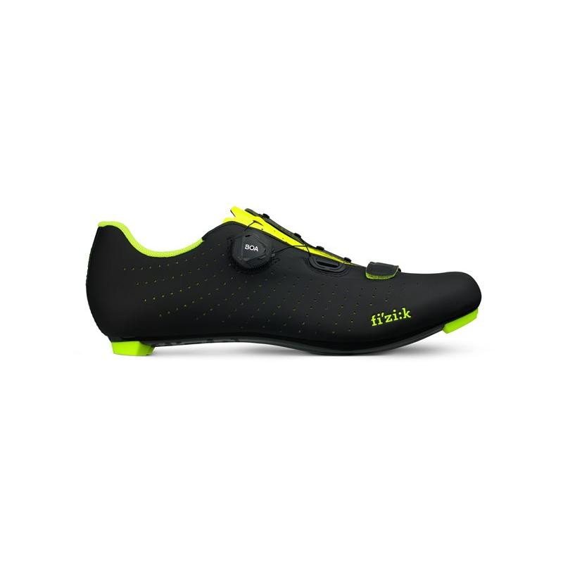 Tretry Fizik R5 Overcurve - černá-fluo - velikost 42