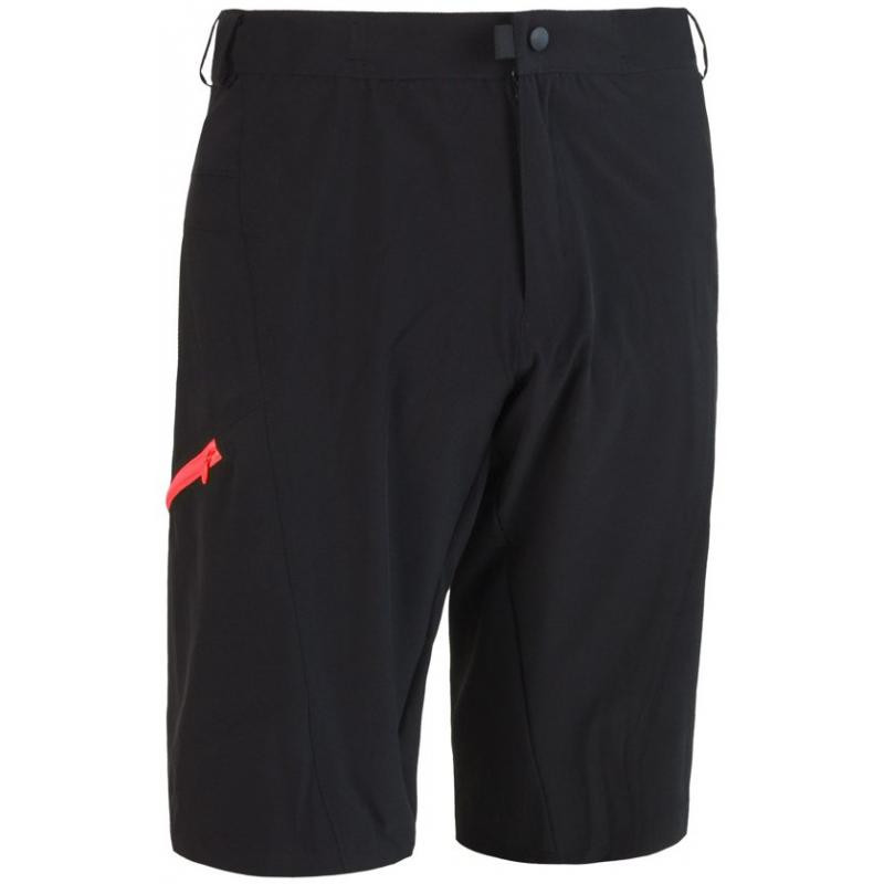 Kraťasy Sensor Cyklo Helium Lite - pánské, volné, bez vložky, černé - velikost L