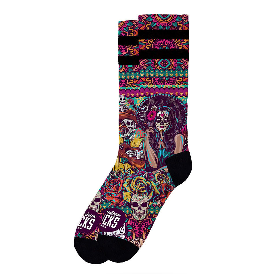 American Socks Día De Los Muertos