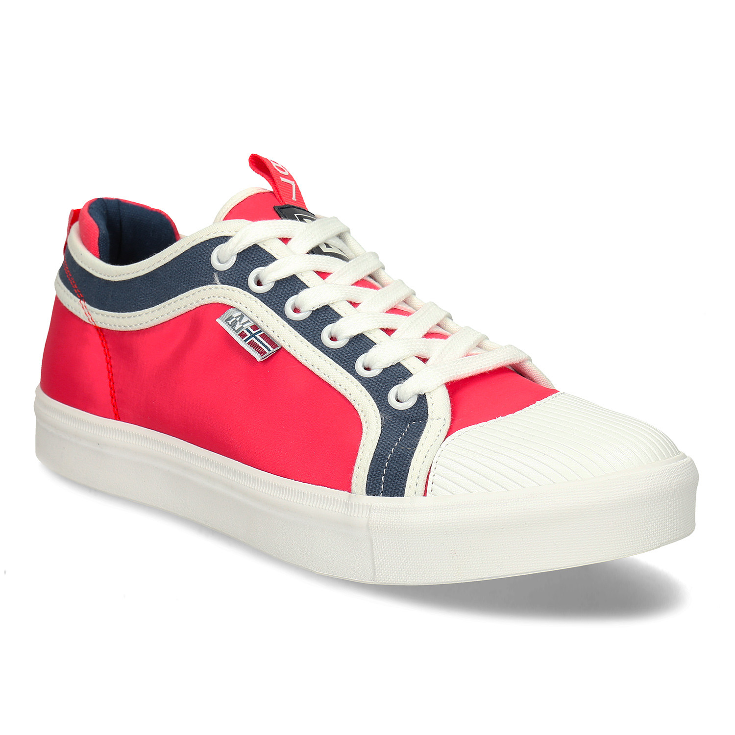 Červené pánské tenisky v oldchool stylu