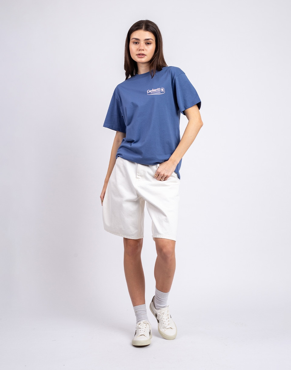 Carhartt WIP W' Brandon Short White rinsed XS
