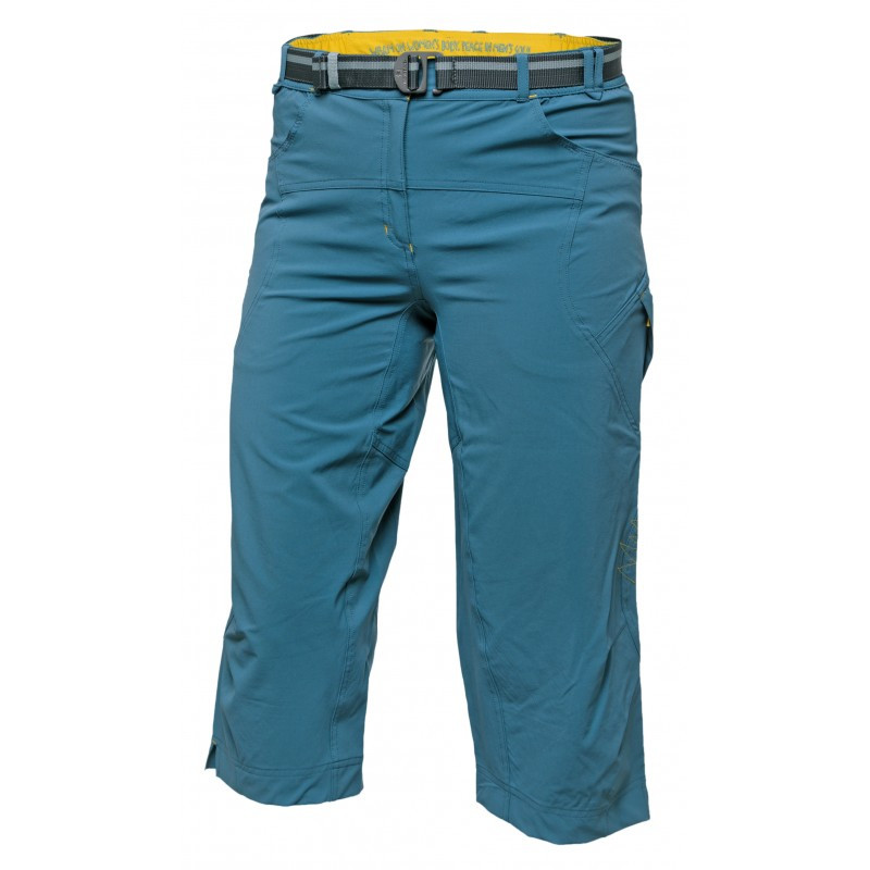 Warmpeace Dámské 3/4 kalhoty Warmpeace Flex lady Petrol