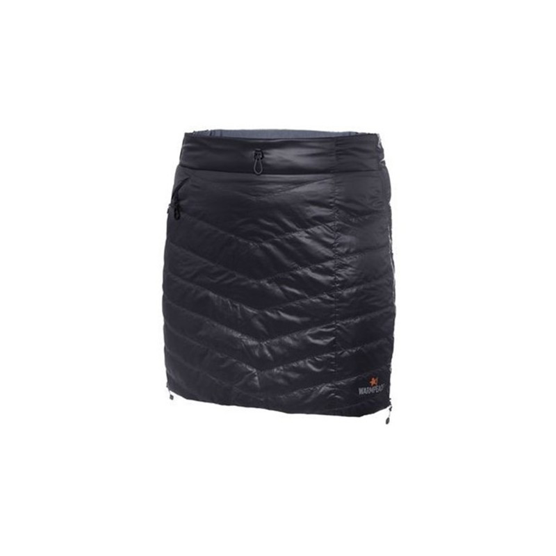 Warmpeace Velmi lehká Primaloft dámská zateplovací sukně Warmpeace Shee Černá