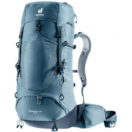 Deuter Aircontact Lite 40+10l turistický odlehčený expediční batoh Atlantic-ink