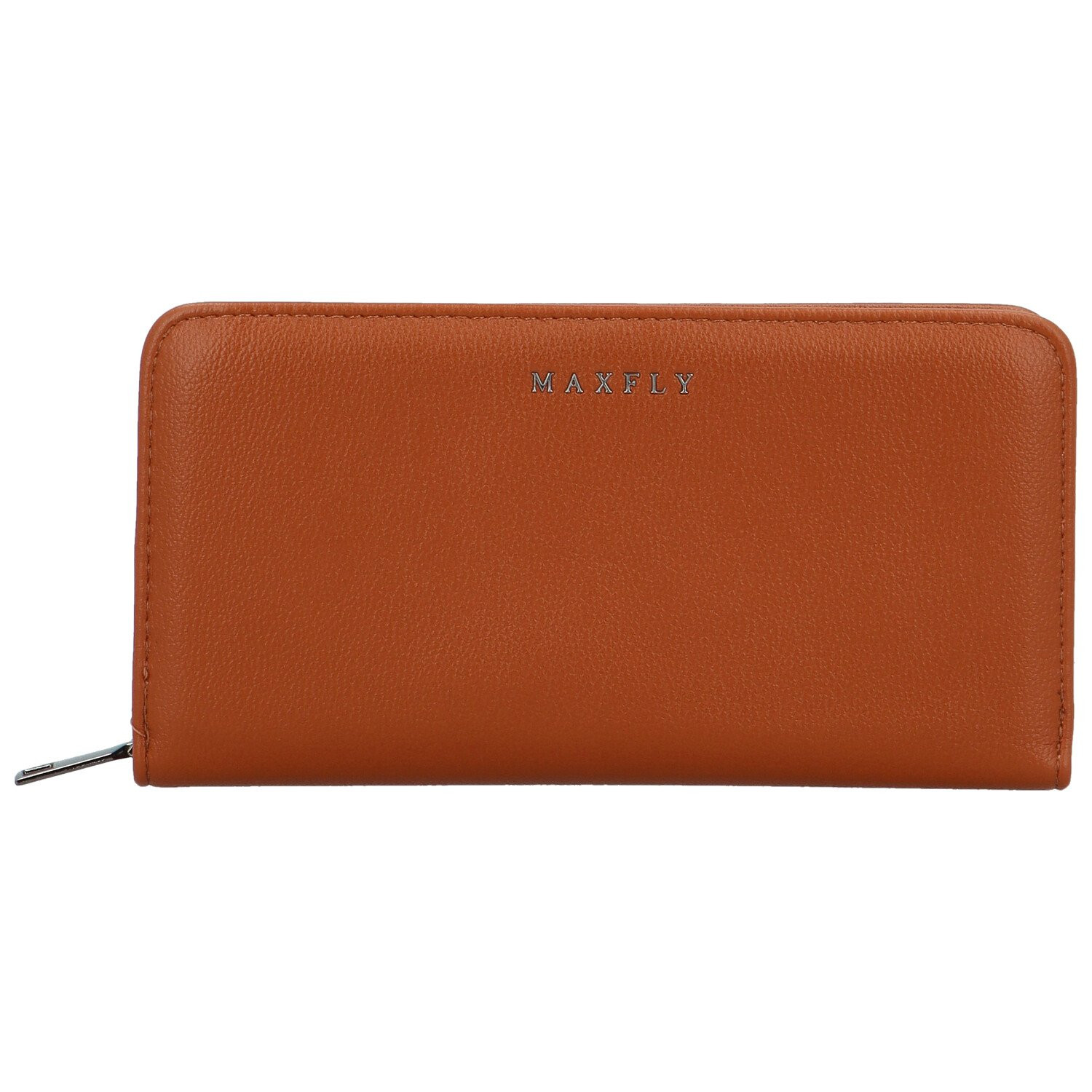 Trendy dámská koženková peněženka MaxFly Gelbert, camel