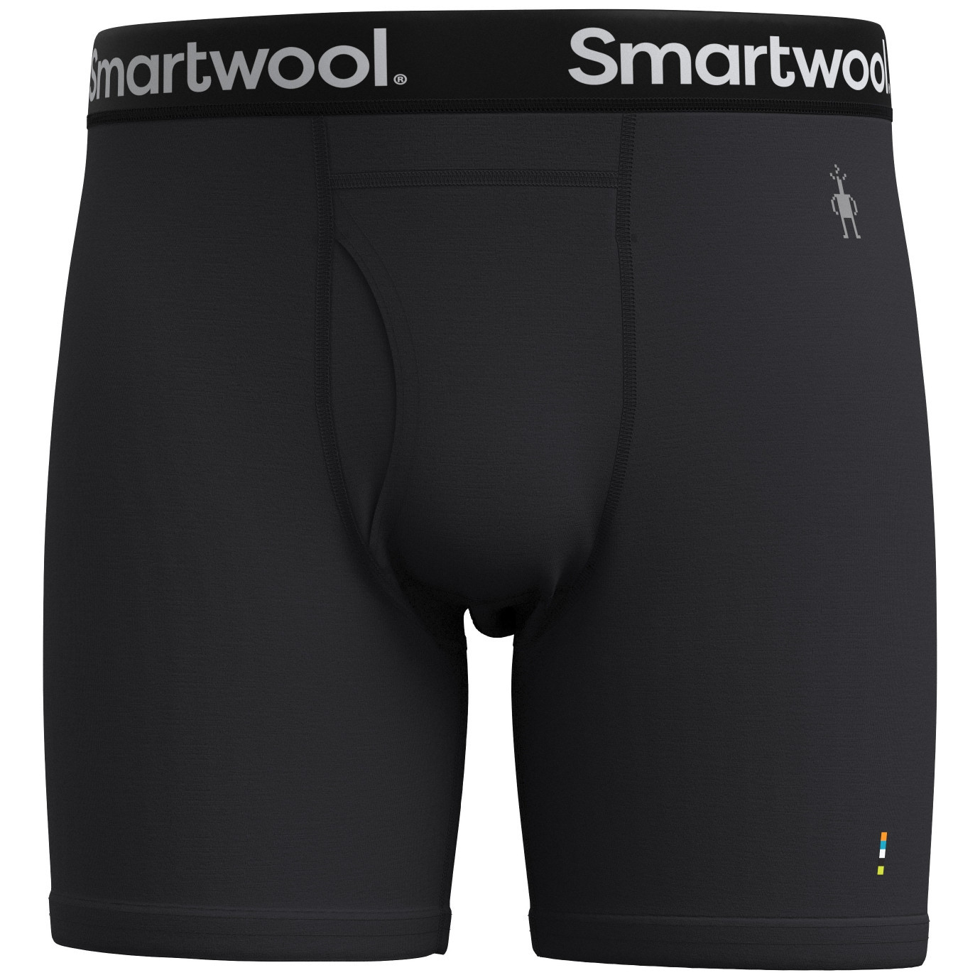 Pánské boxerky Smartwool M Merino Boxer Brief Boxed Velikost: XXL / Barva: černá