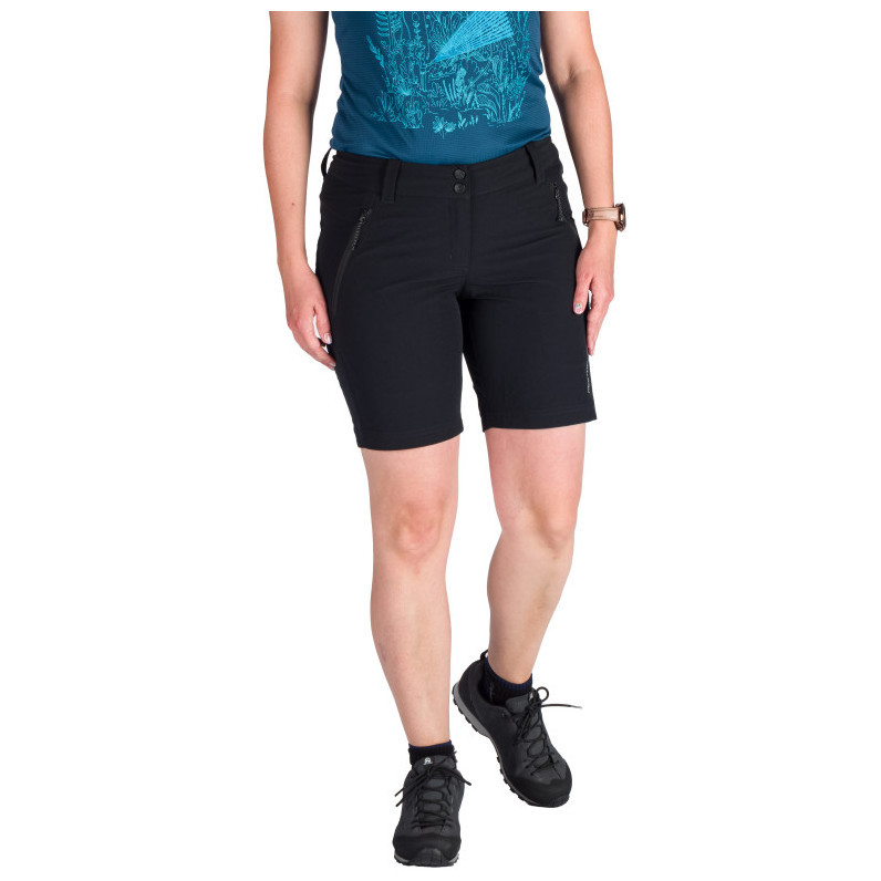 Dámské kraťasy Northfinder Chandra Velikost: M / Barva: černá