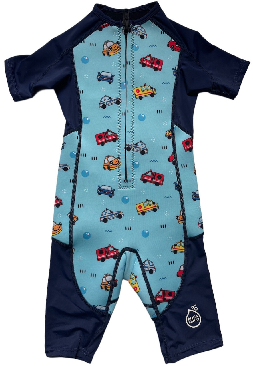 Dětský neopren Aquakiddo Neoprene Wetsuit Cars M