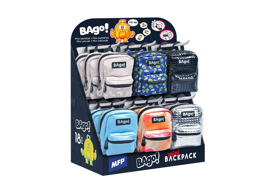 MFP 6660005 Minibatůžek BAgo! - Display2 18ks
