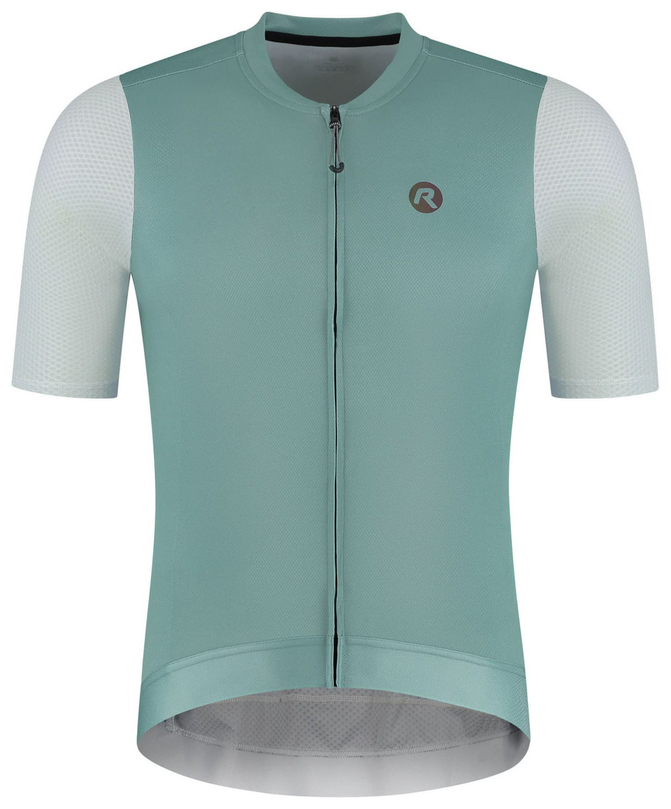 Aerodynamický cyklodres Rogelli FAST s krátkým 3D rukávem, světle zelený 2XL