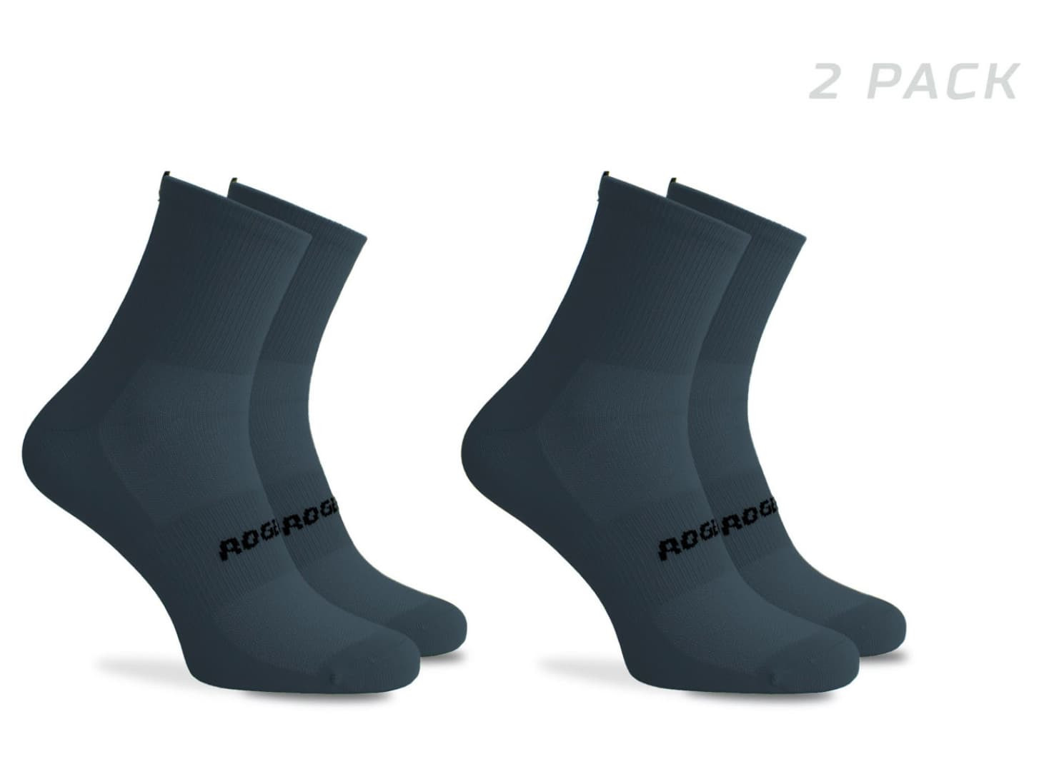 Coolmaxové ponožky Rogelli ESSENTIAL 2 páry v balení, modré 36-39