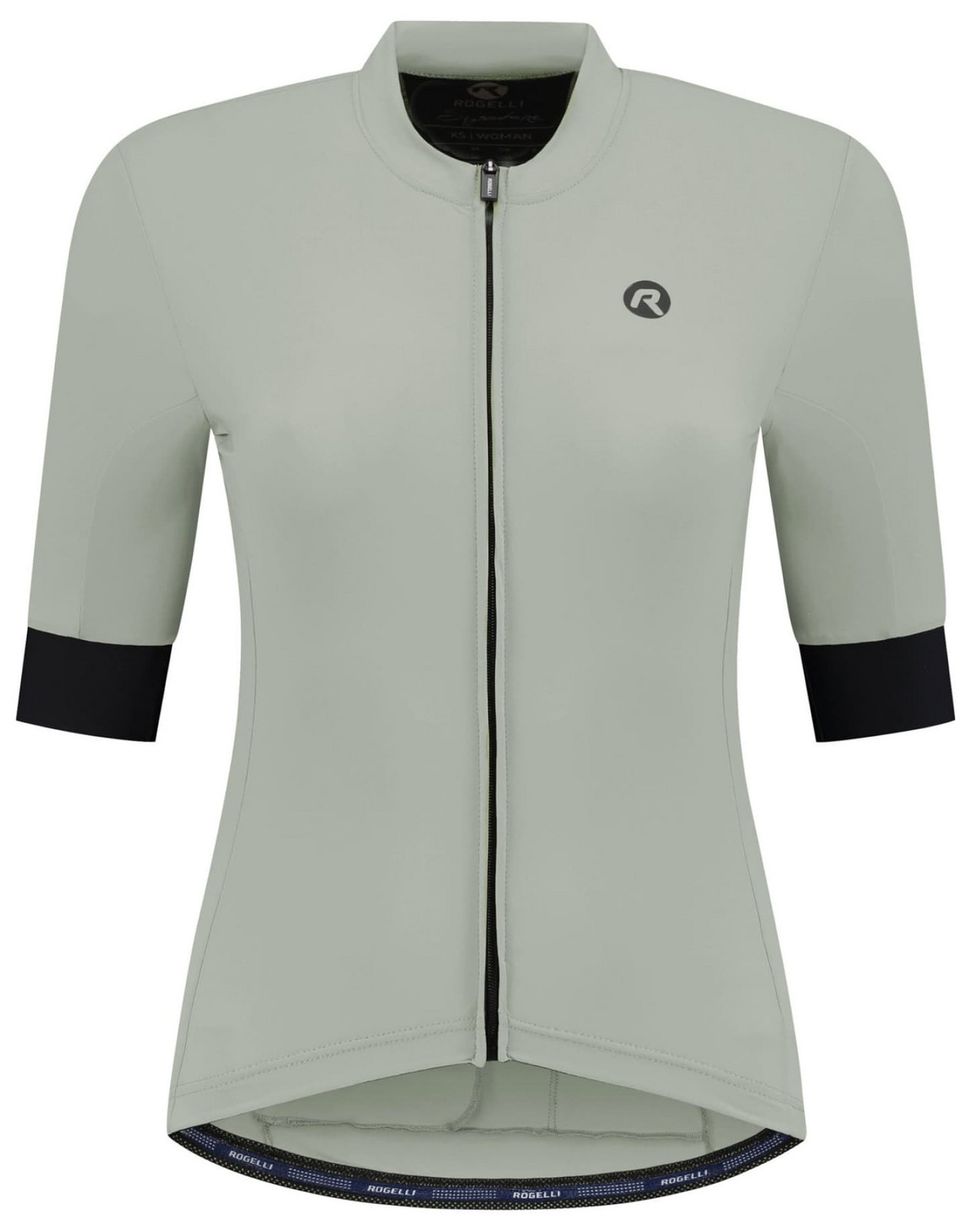 Dámský cyklodres z prémiových vláken Rogelli SIGNATURE s krátkým rukávem, béžový L