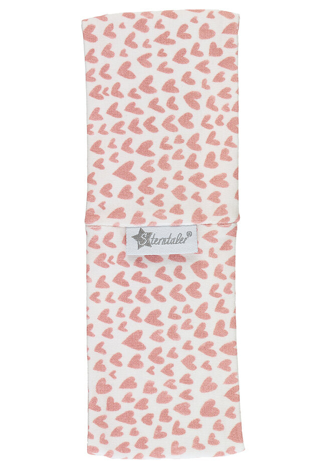 STERNTALER Čelenka s uzlem bavlna srdce ecru holka- 51 cm 18-24 m