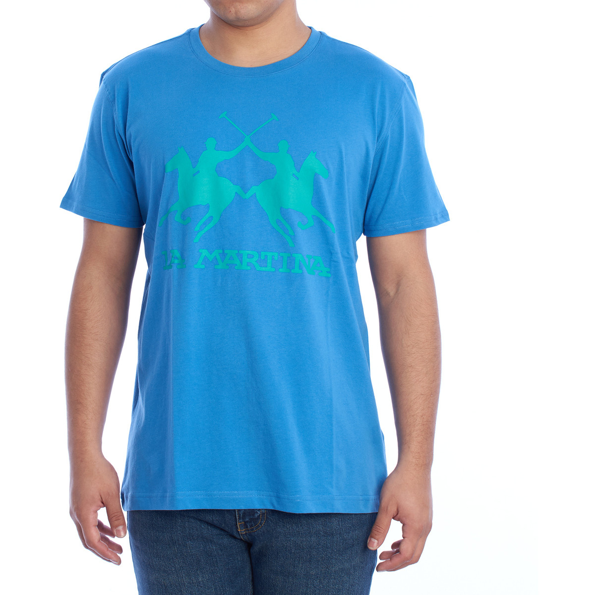 La Martina  YMR001-JS206-07205  Modrá