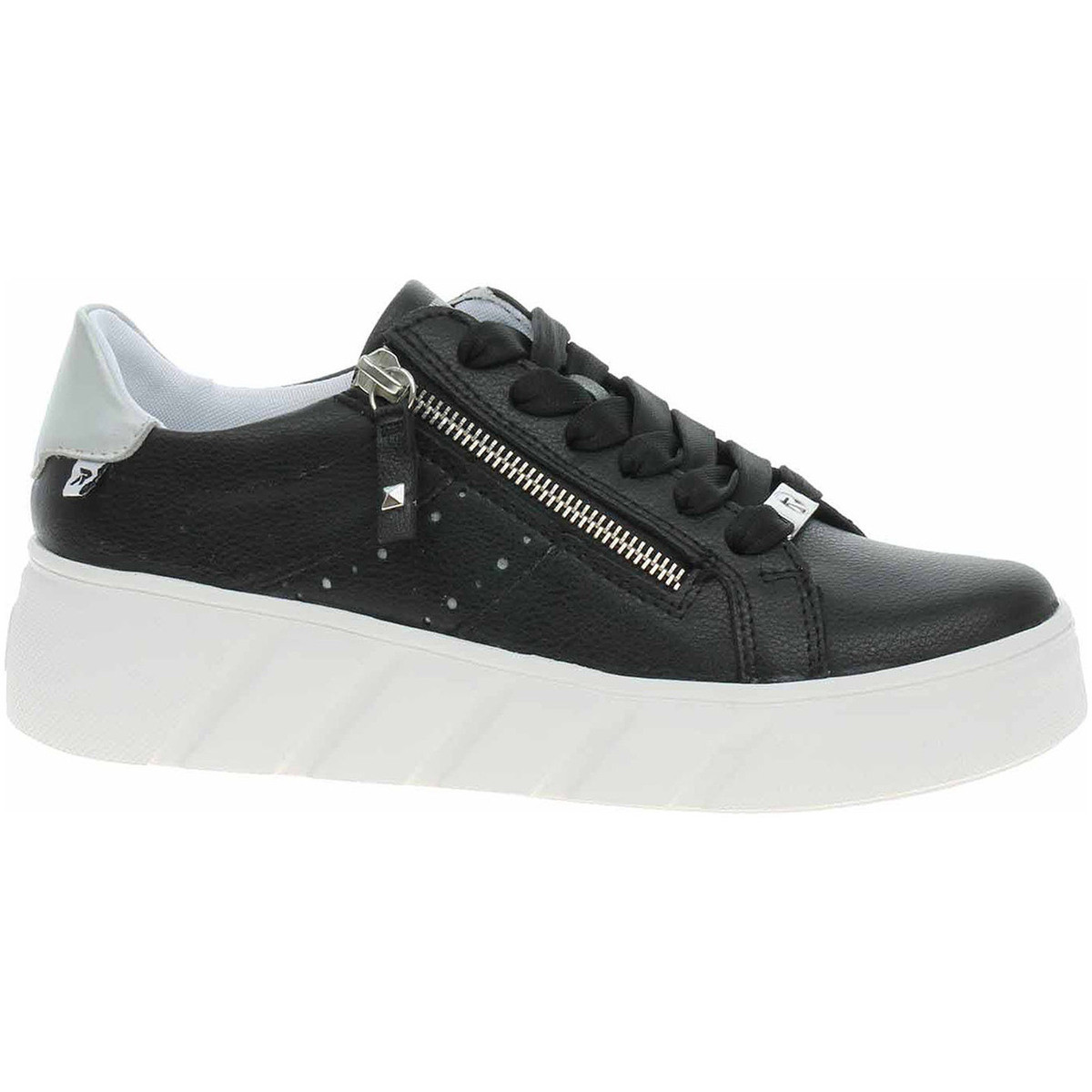 Rieker  Dámská obuv  W2605-00 schwarz  Černá