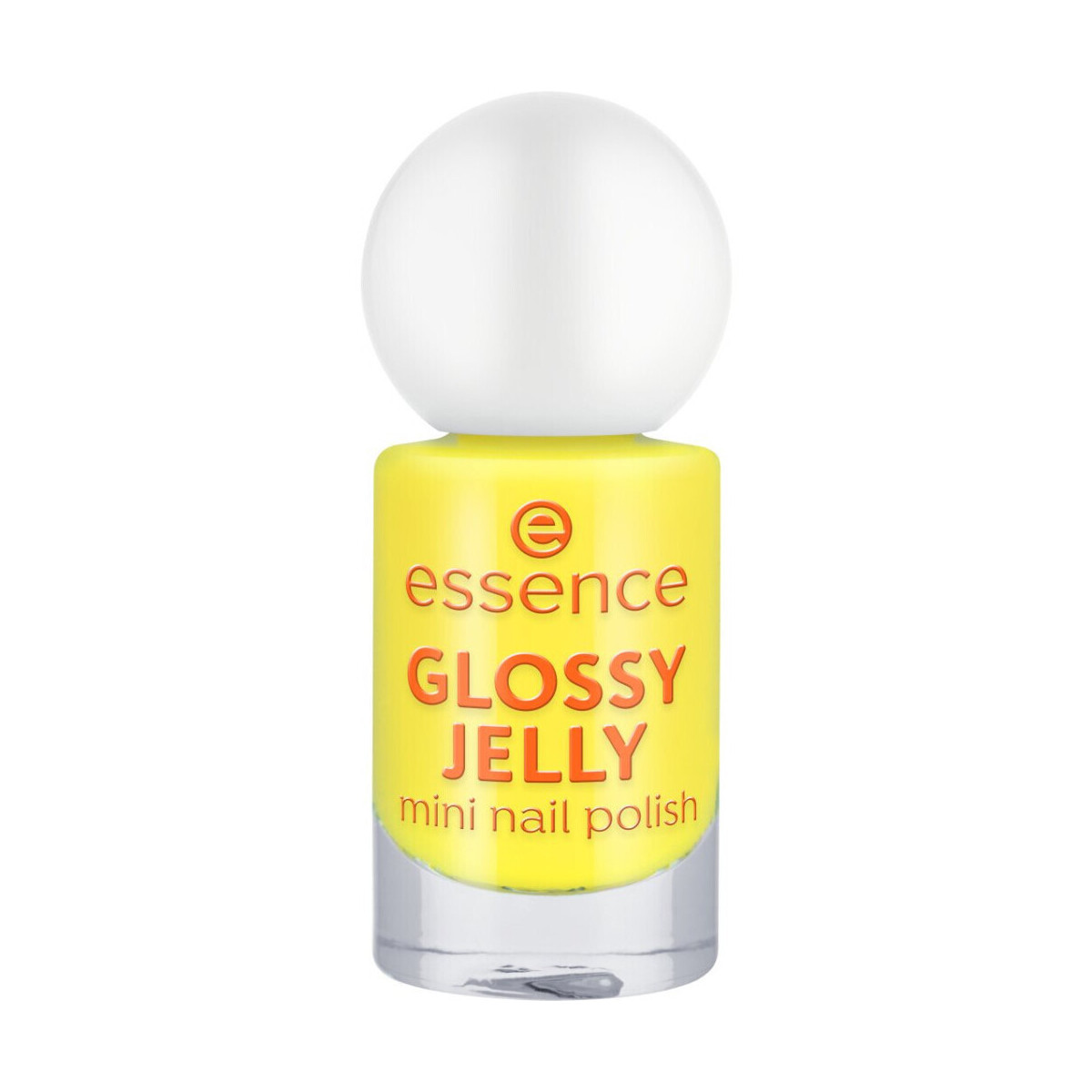 Essence  Mini Glossy Jelly Nail Polish - 06 -  Žlutá
