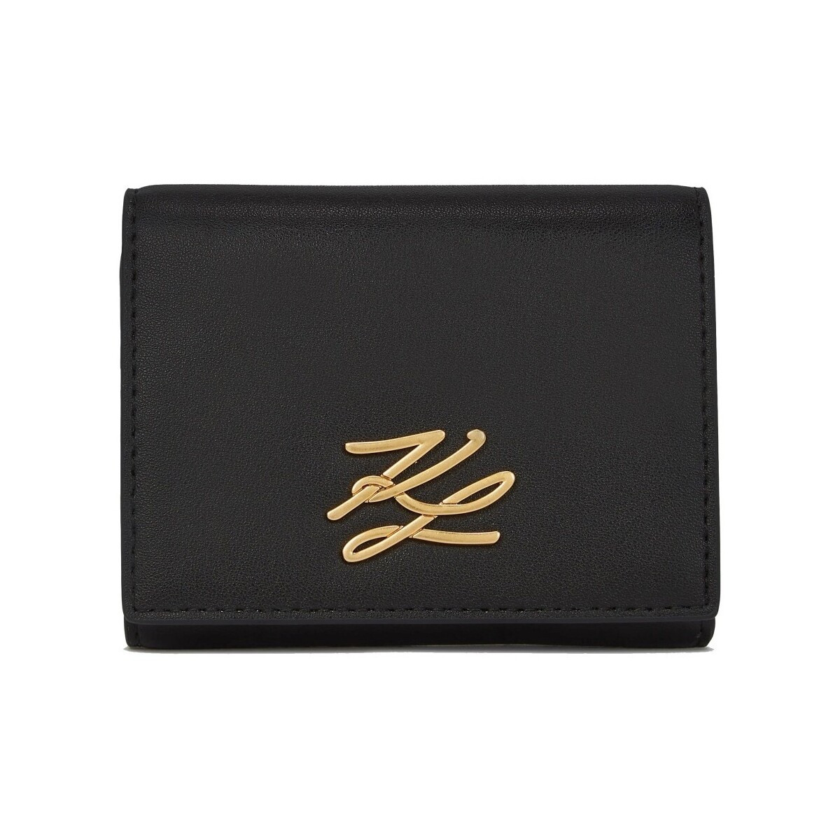Karl Lagerfeld  K AUTOGRAPH TRIFOLD WALLET  Černá