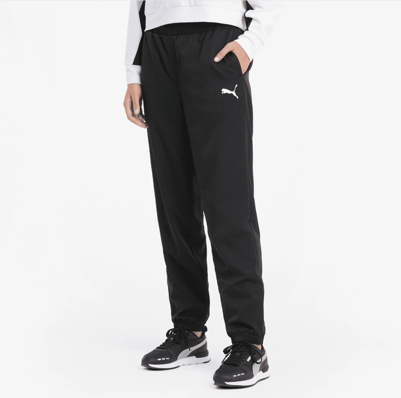 Puma Active Woven Pants Dámské tepláky US XL 586863-01