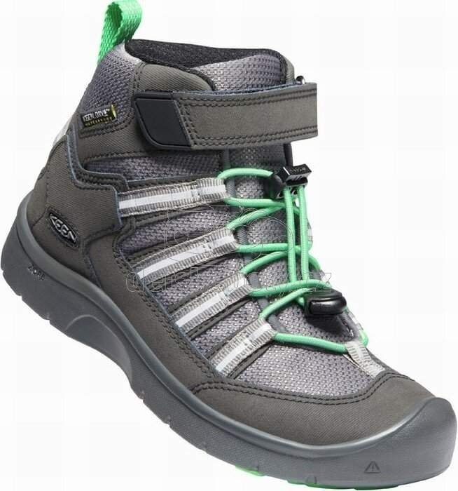 Dětské celoroční boty Keen Hikeport 2 Sport Mid WP Youth magnet/greener pastures Velikost: 34