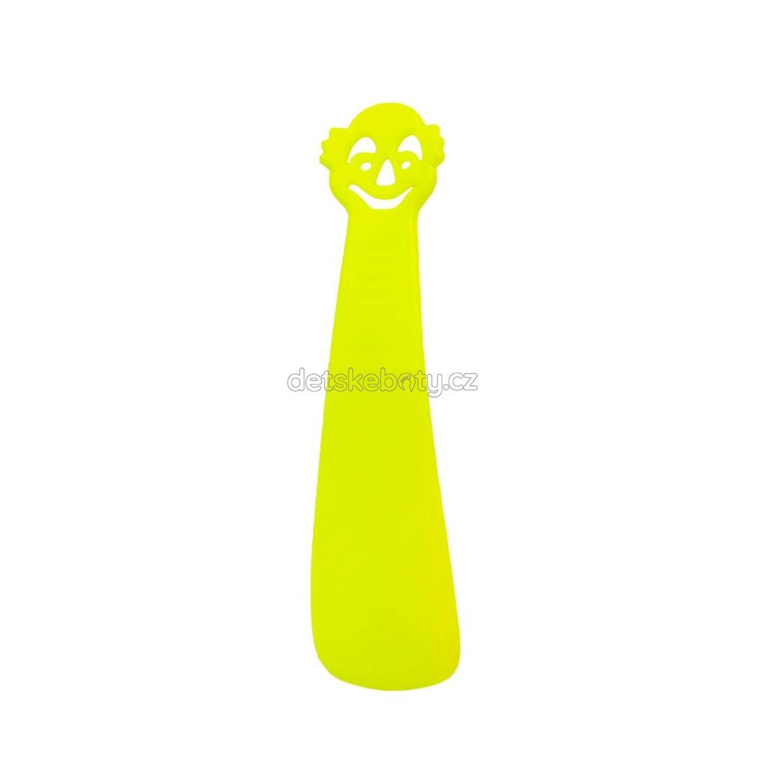 VTR lžíce 18 cm klaun žlutá neon
