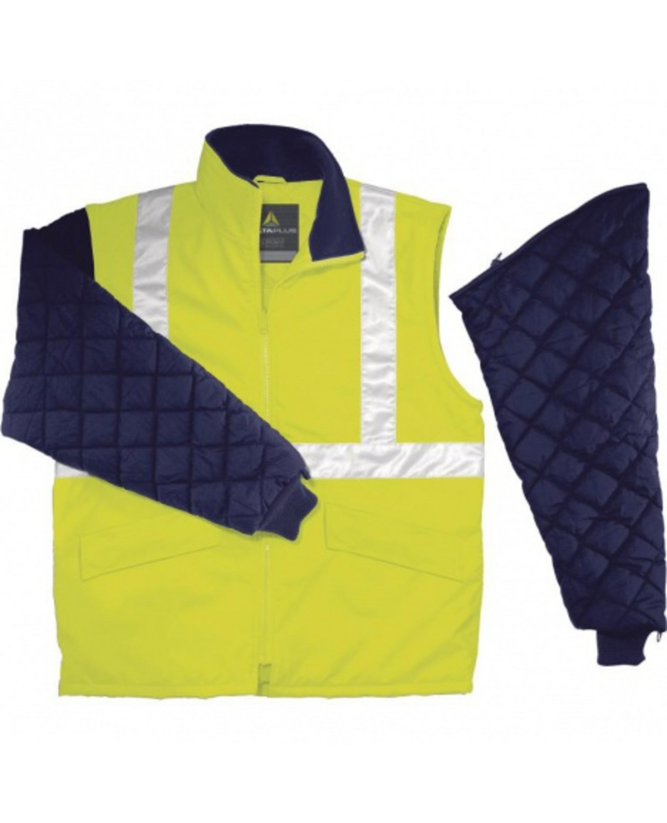 Delta plus Bunda FREEWAYHV Zářivĕ žlutá 62-2XL