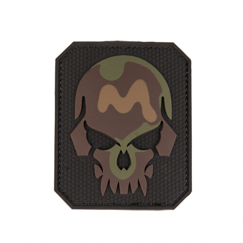 Nášivka Mil-Tec Skull XL - woodland