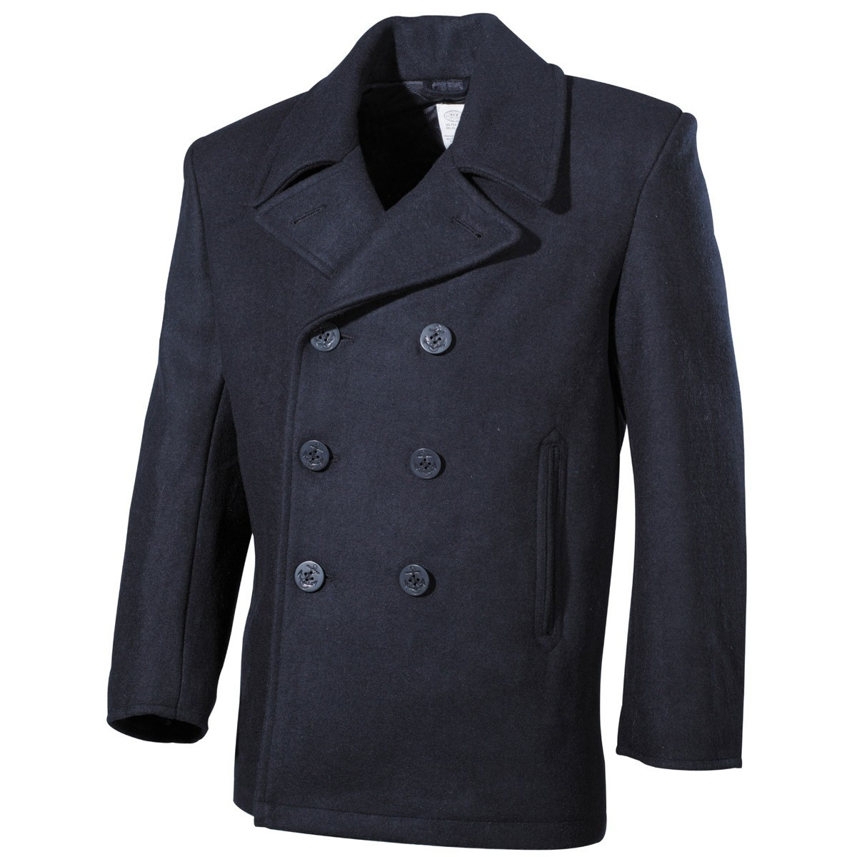 US Pea Coat MFH - modrý, L