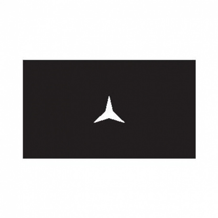 Hodnostní značení náložka 2000 AČR rotný - černé-bílé