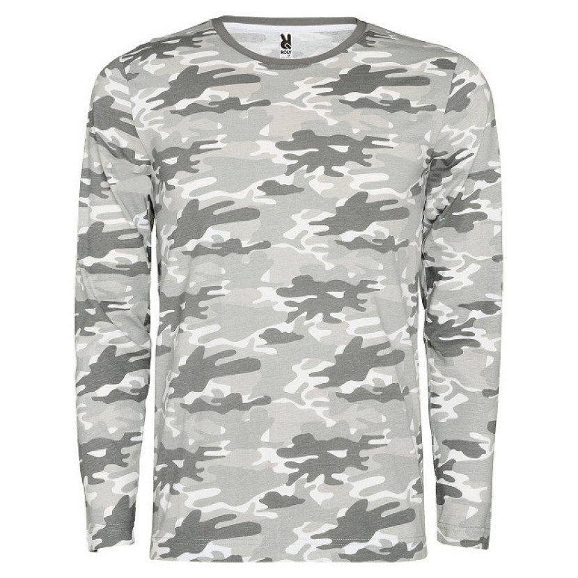 Pánské triko s dlouhým rukávem Roly Molano - nightcamo, L