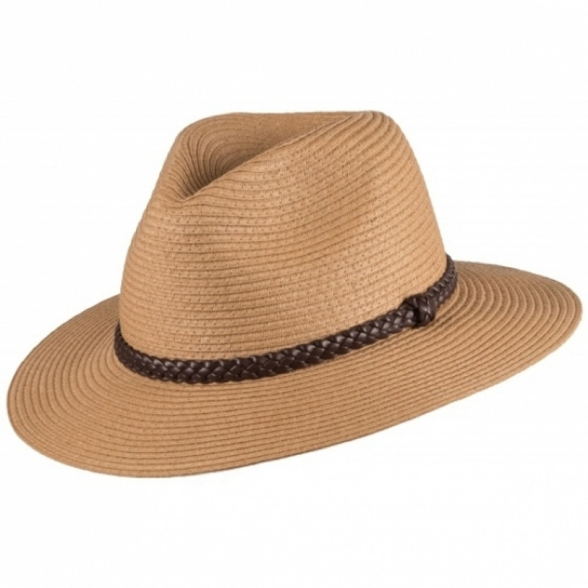 Klobouk slaměný Scippis Barkly - béžový, S/M