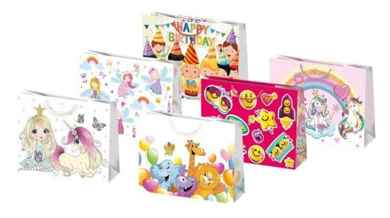 PAW Dárková taška horizontální - 30 x 23 cm - T6_OG_45