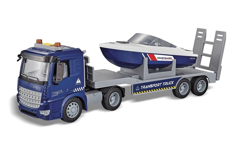 RE.EL Toys kamion s podvalníkem na člun