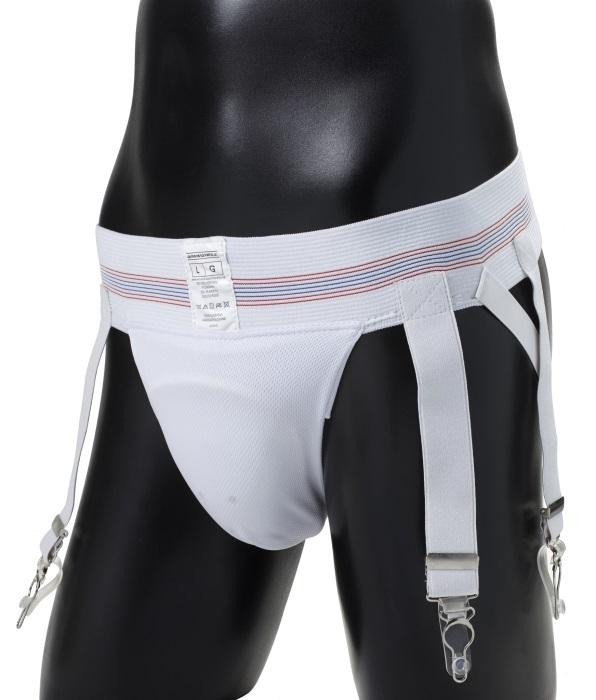 WINNWELL JR Jock 3 in 1 hokejový suspenzor s podvazky