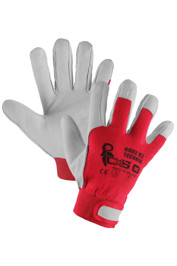 Rukavice kombinované TECHNIK velikost 7 - Kód: 14911