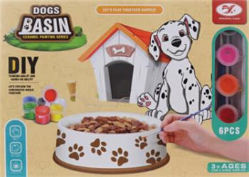 Malovací miska na jídlo pro psa