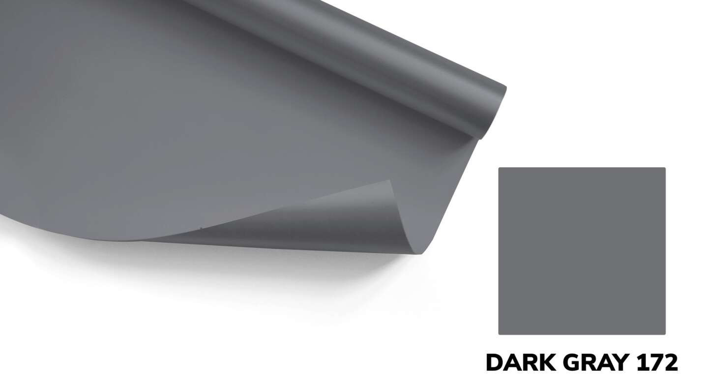 BD Backgrounds papírové pozadí 2,72 x 11 m Dark Gray