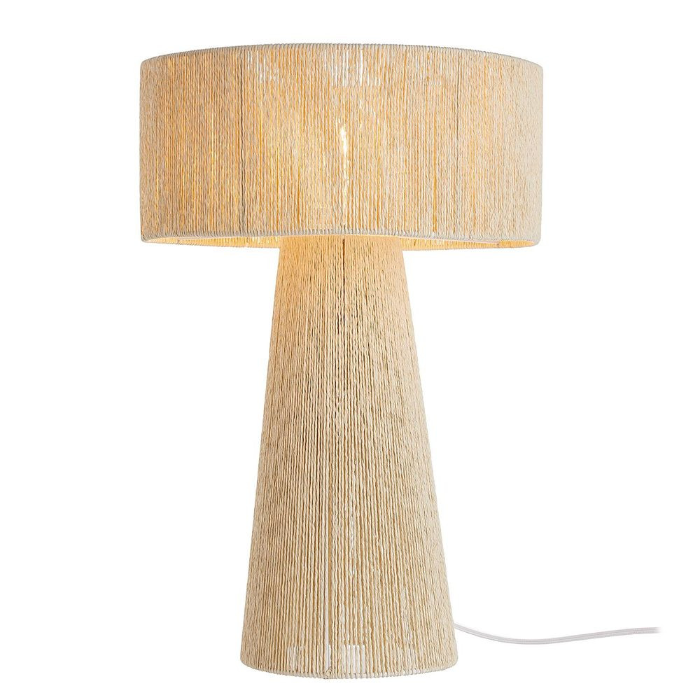 WEAVER Stolní lampa, kulatá 42 cm