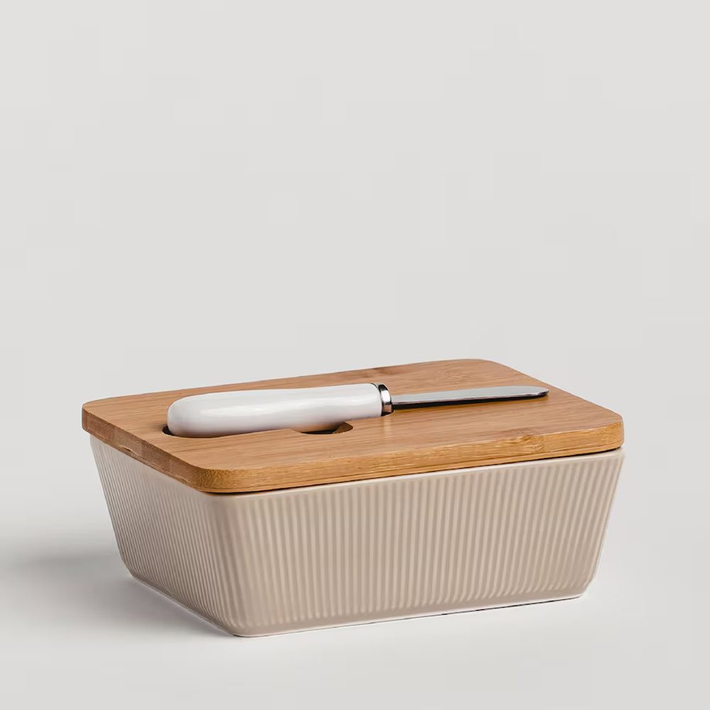 HOME & YOU Dóza na máslo s nožem