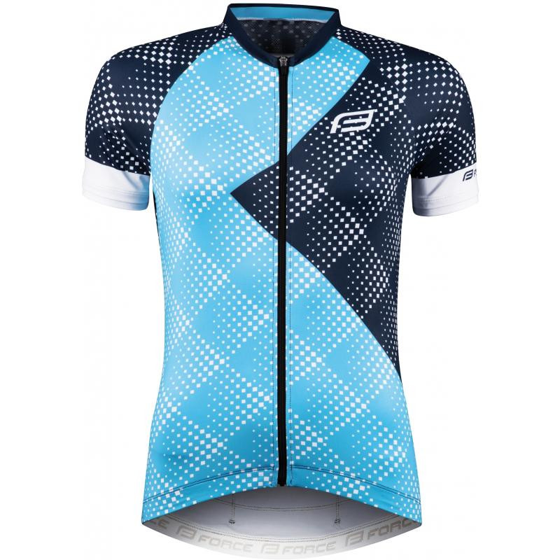 Dres Force Vision - dámské, krátký, modrá - velikost M