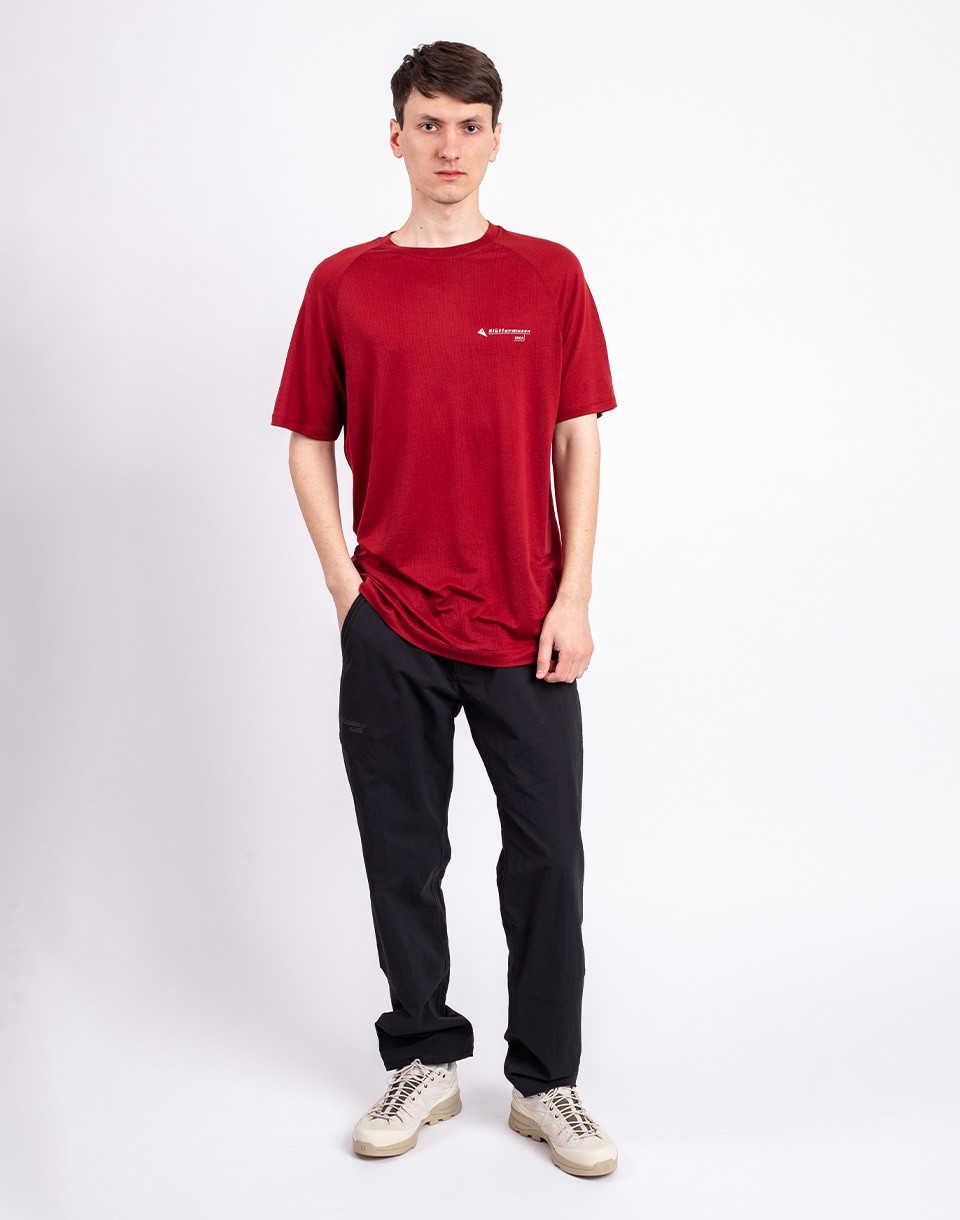 Klättermusen Groa SS Tee M's Ruby Red S