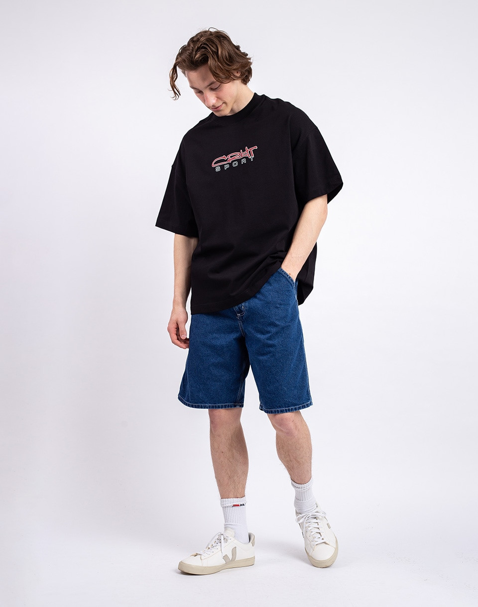 Carhartt WIP Simple Short Blue stone washed 32