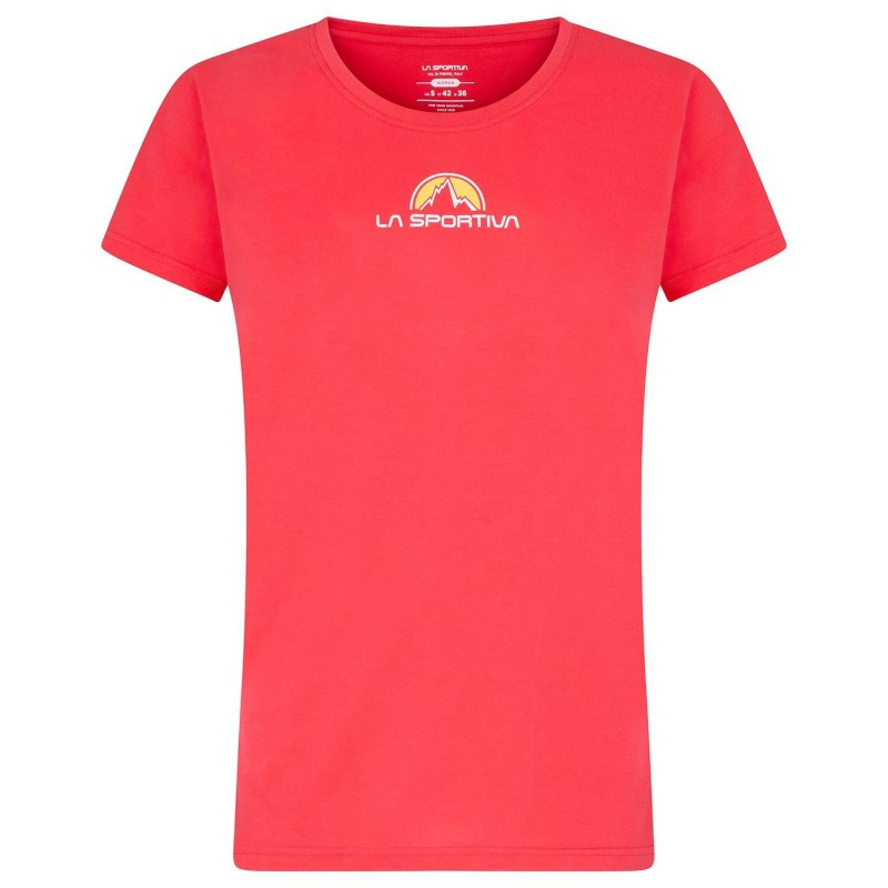 La Sportiva Dámské tričko La Sportiva Footstep tee Hibiscus