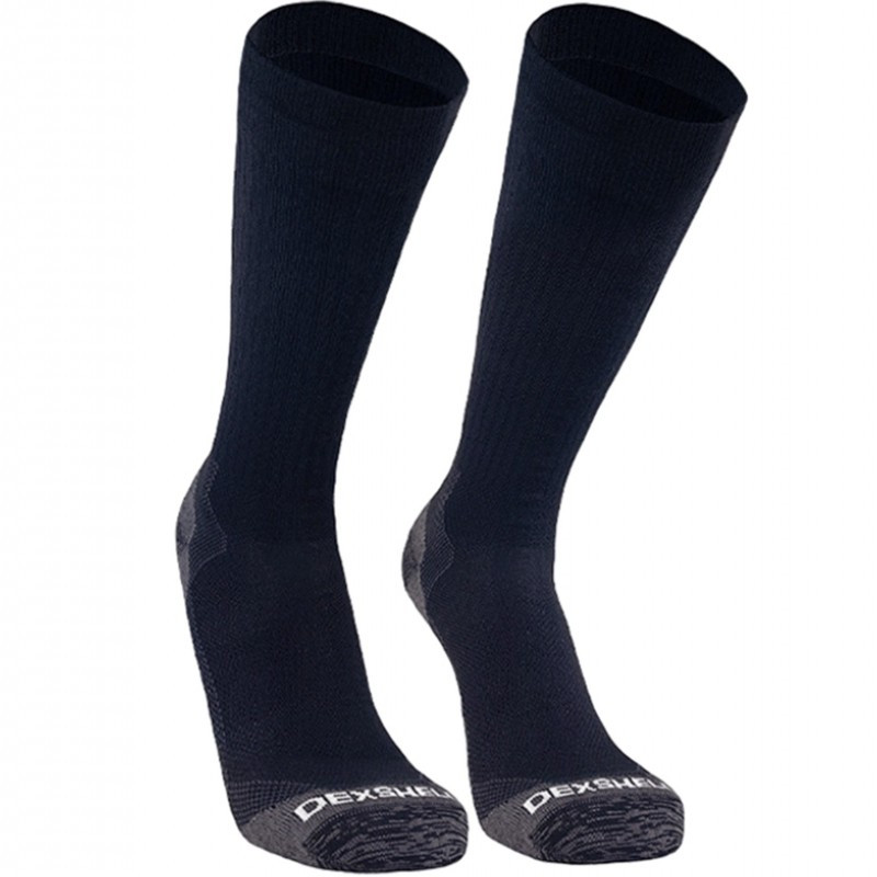 DexShell Nepromokavé ponožky DexShell Terrain Walking 2.0 Jet Black Grey