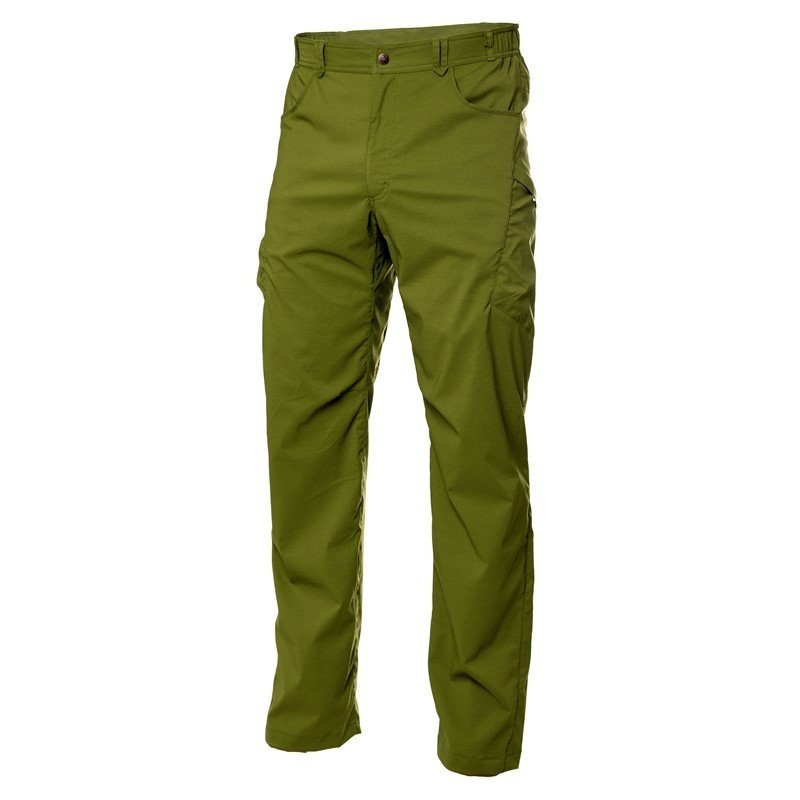 Warmpeace Pánské lehké kalhoty Warmpeace Hermit Calla green