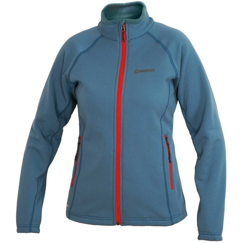 Warmpeace Dámská propínací bunda Warmpeace Driggs Lady Shadow Blue