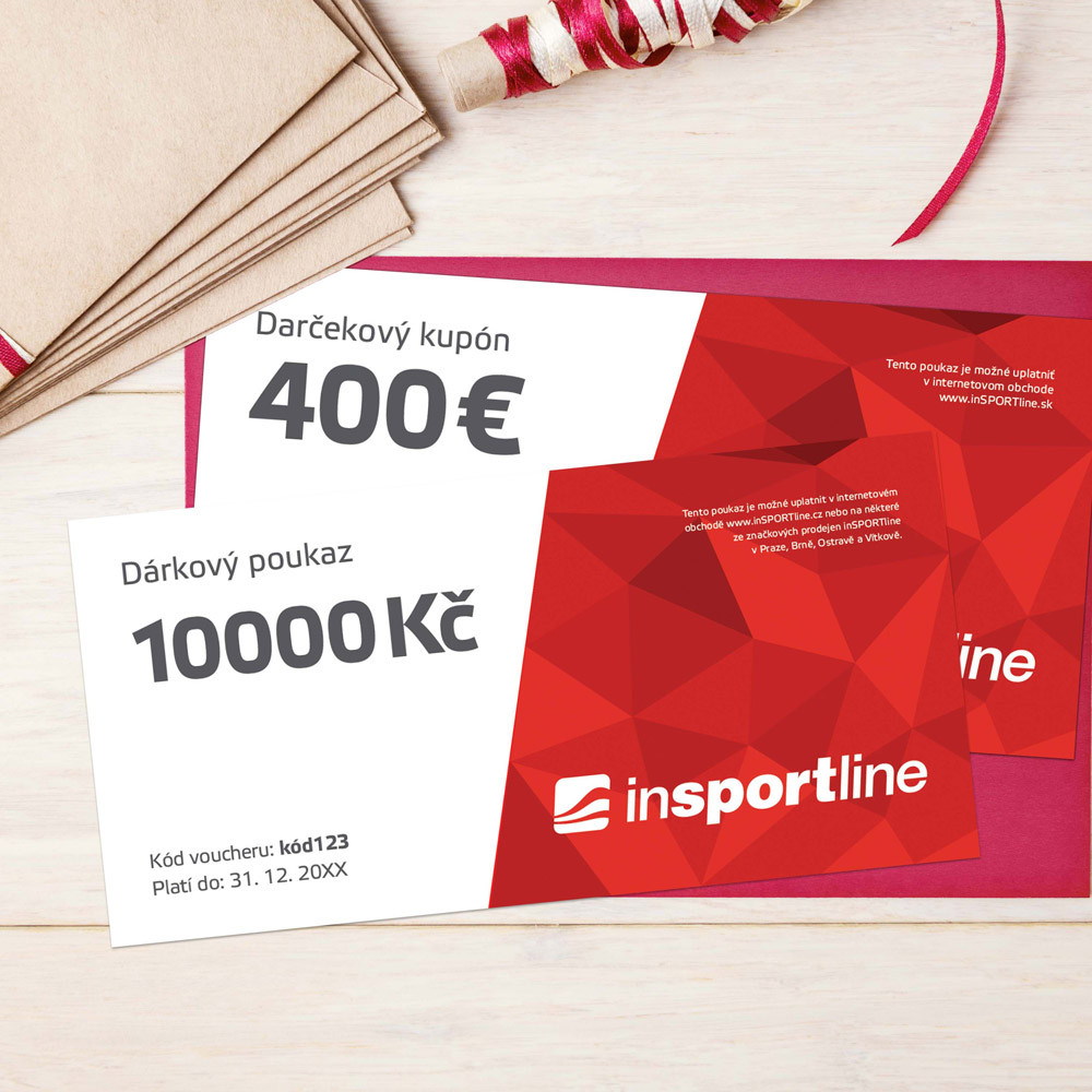 inSPORTline Vouchers Dárkový poukaz - 10.000 Kč pro nákup