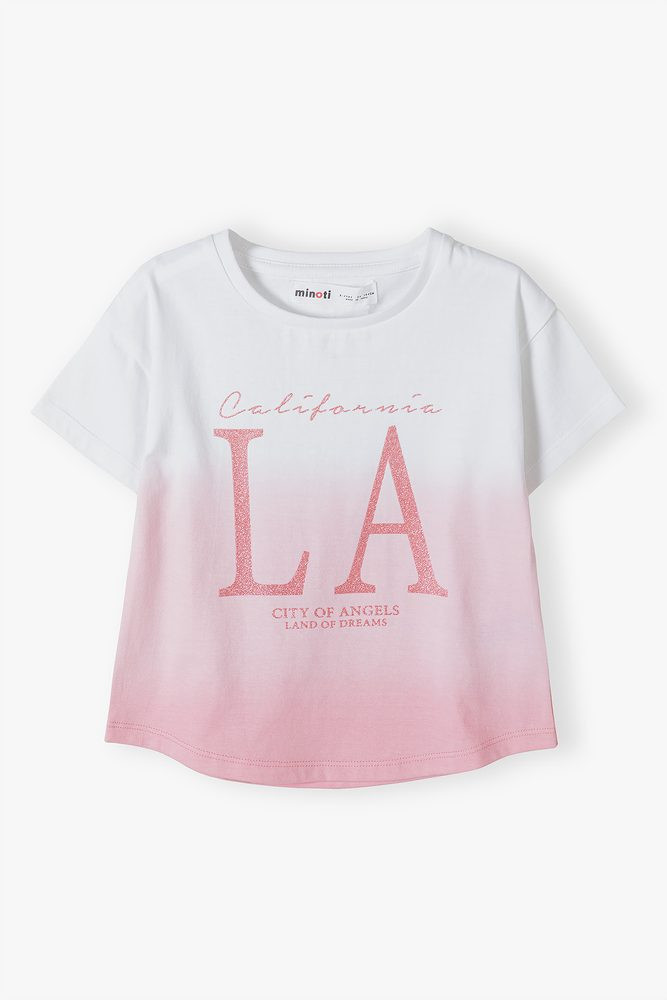 Tričko dívčí s krátkým rukávem, Minoti, 14tee 27, Holka - 134/140 | 9/10let