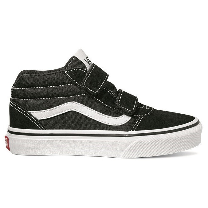 Dětské boty Vans Yt Ward Mid V Velikost bot (EU): 34,5 / Barva: černá/bílá