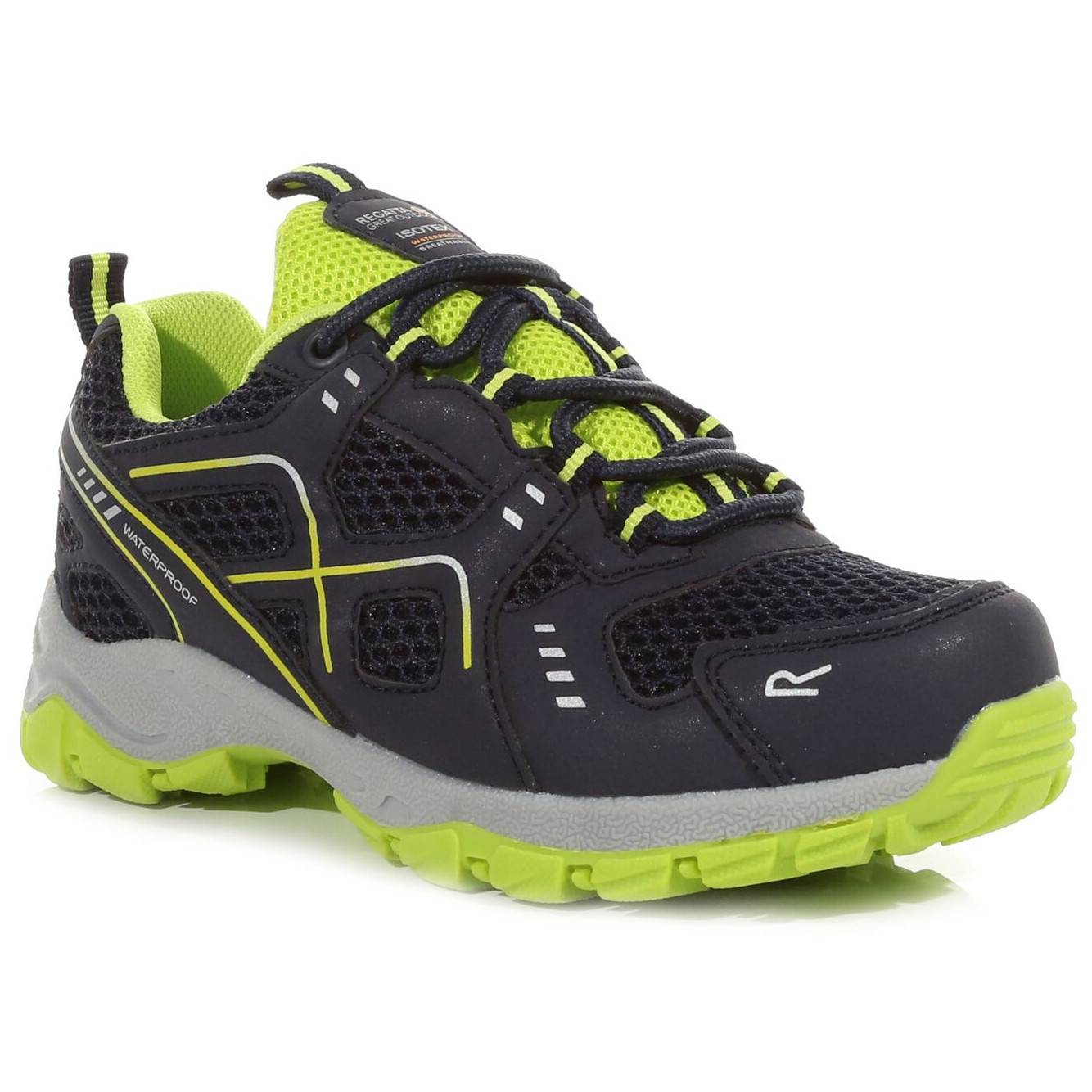 Dětské boty Regatta Vendeavour Jnr Velikost bot (EU): 36 / Barva: modrá/zelená