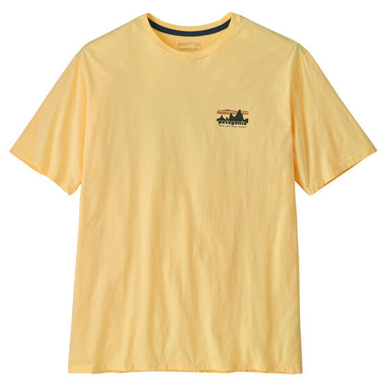 Pánské triko Patagonia M's '73 Skyline Organic T-Shirt Velikost: L / Barva: žlutá